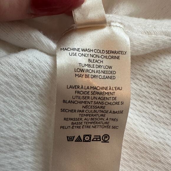 We the Free (Free People) white textured racerback tank top size XS - Picture 6 of 10